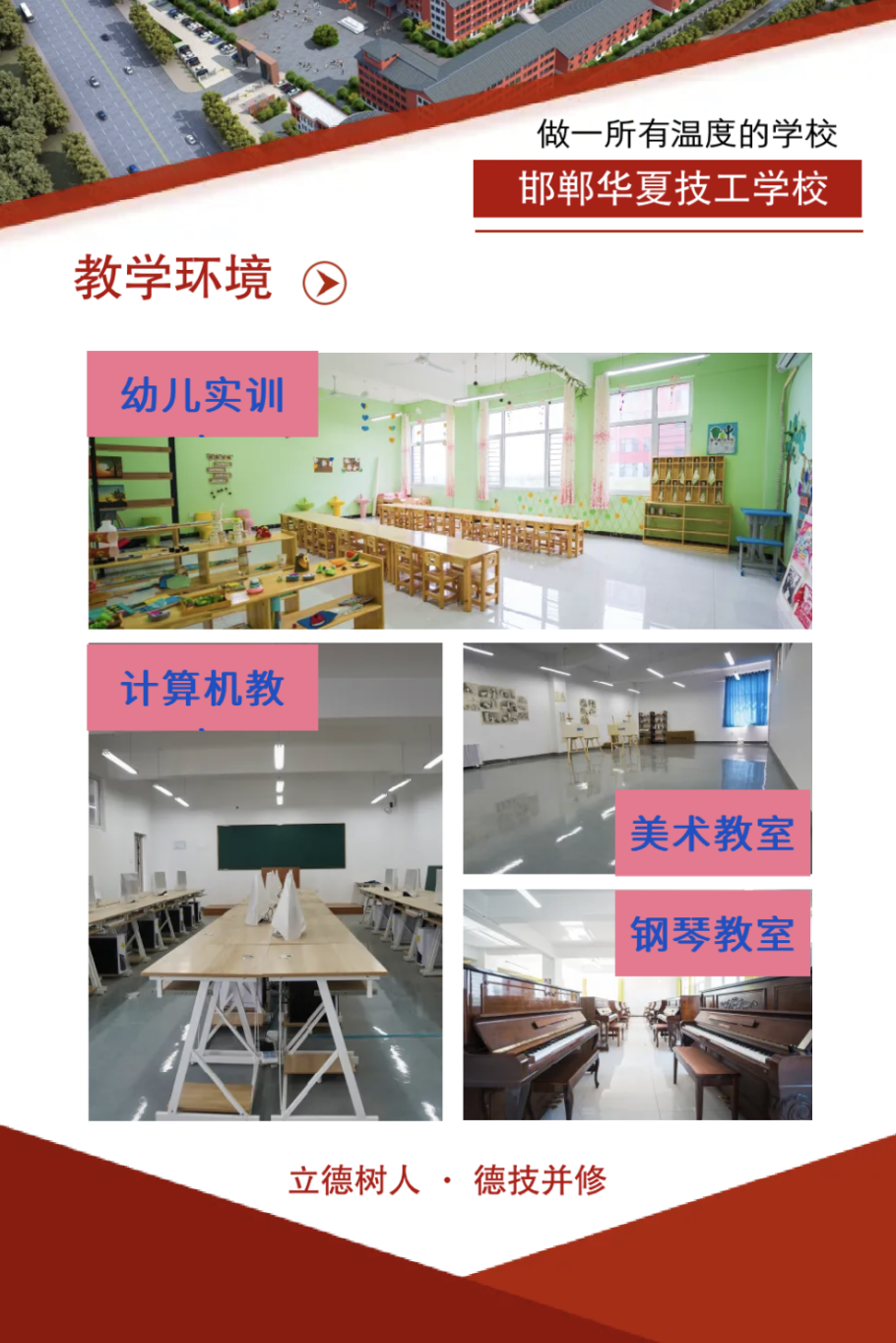 邯郸市华夏技工学校2024年春招简章