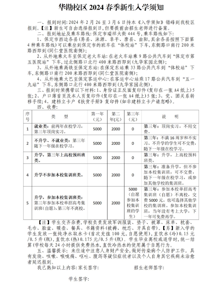 2024年保定市华勘技工学校春季入学须知！.png