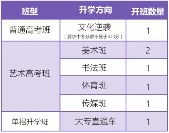 石家庄华兴艺术中学招生章程2024年