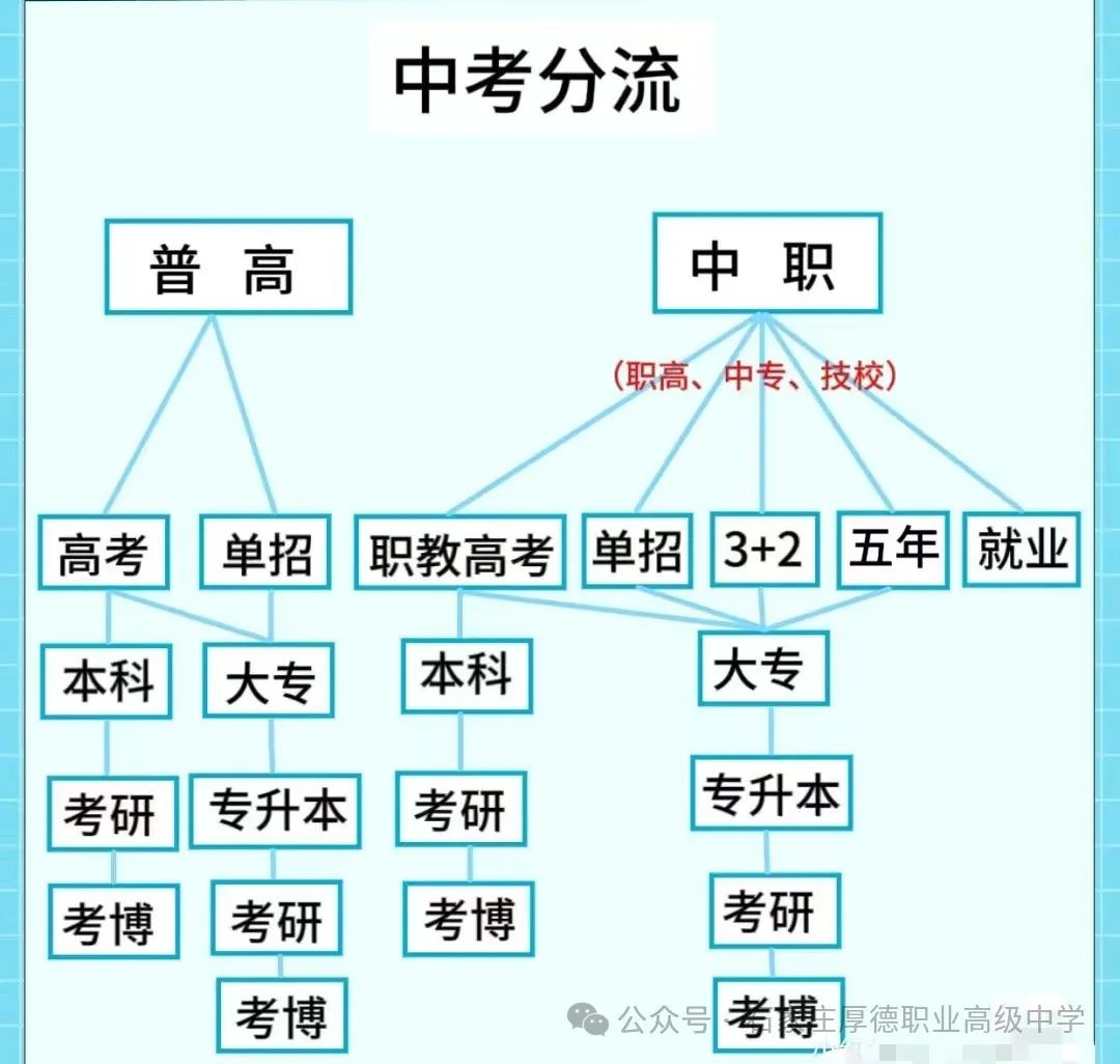 中考分流你的孩子会在其中吗？