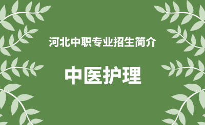 河北中职中医护理专业招生情况（2024年更新版）