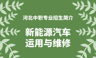 河北中职新能源汽车运用与维修专业招生情况（2024年更新版）