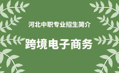 河北中职跨境电子商务专业招生情况（2024年更新版）