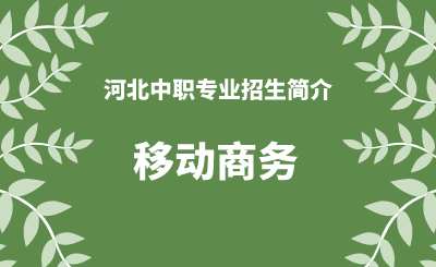 河北中职移动商务专业招生情况（2024年更新版）