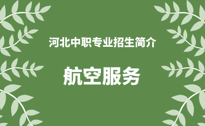 河北中职航空服务专业招生情况（2024年更新版）