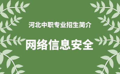 河北中职网络信息安全专业招生情况（2024年更新版）