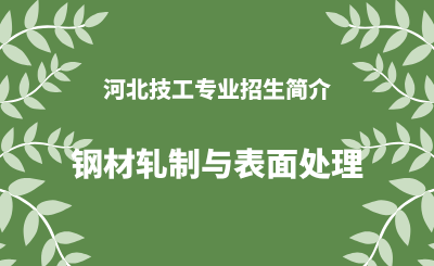 河北技工钢材轧制与外表处理专业招生情况（2024年更新版）